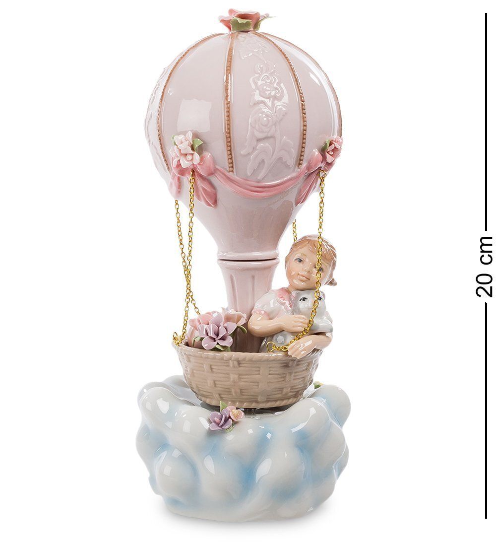 Pavone CMS-27/18 Фигурка муз. «Девочка на воздушном шаре»