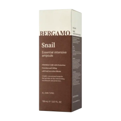 Bergamo Snail Essential Intensive Ampoule 150ml,Интенсивная амп.с экстр.улитки 150мл