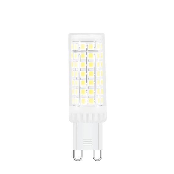 Лампа светодиодная диммируемая Gauss G9 5,5W 4100К прозрачная 107309255-D