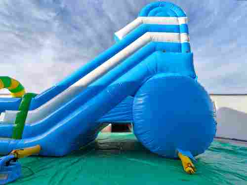 Коммерческий надувной батут-горка «Волна – 2», 9*5*7 м