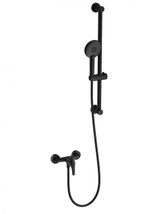 Смеситель для душа с гарнитуром WONZON & WOGHAND, Черный матовый (WW-4570-MB)