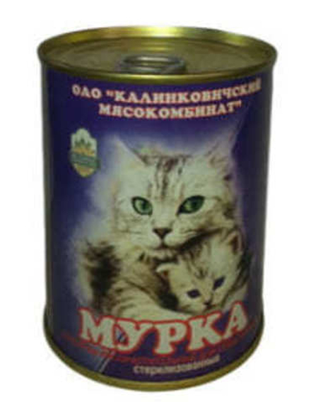Корм для кошек "Мурка" 338г. Калинковичи