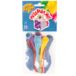 Шар латексный 30см Набор 10 шт Поздравления (Ассорти)