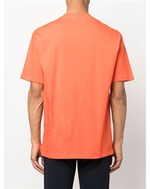 Футболка унисекс LAGERFELD 755085 оранжевый лого бок