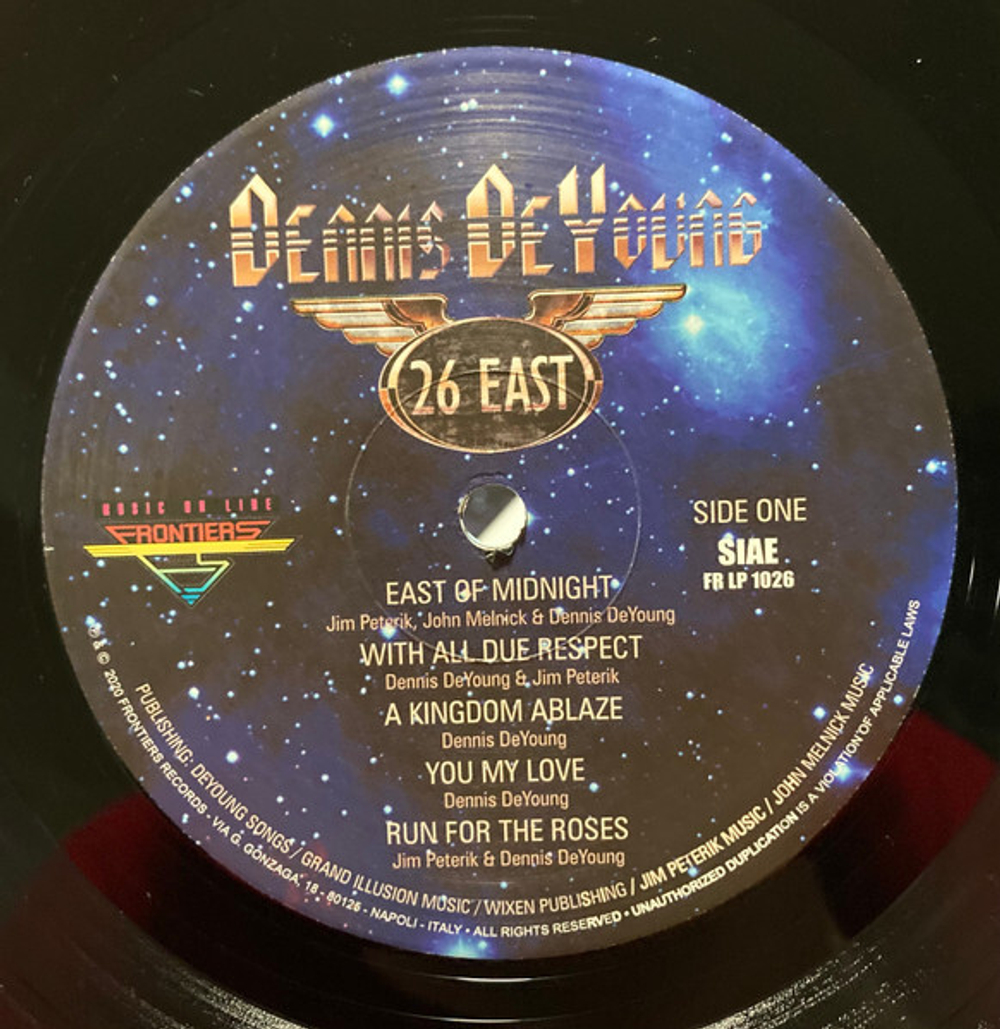Dennis DeYoung / 26 East, Vol. 1 (LP)