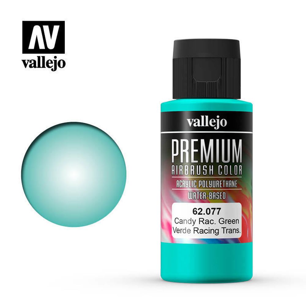 Premium Color 60ml. 077-Candy Racing Green