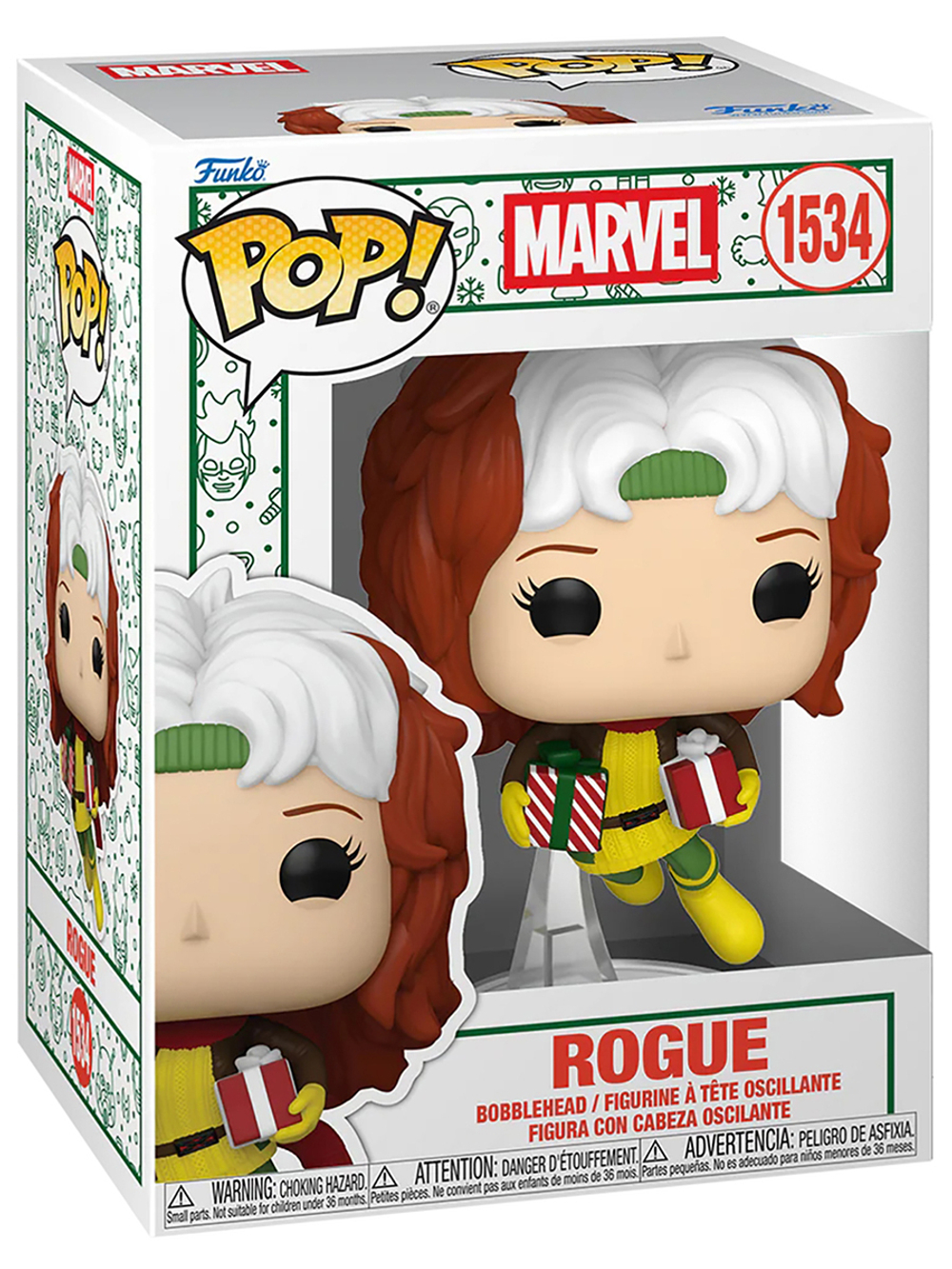Фигурка Funko POP! Bobble Marvel Holiday Rogue (1534) 86090