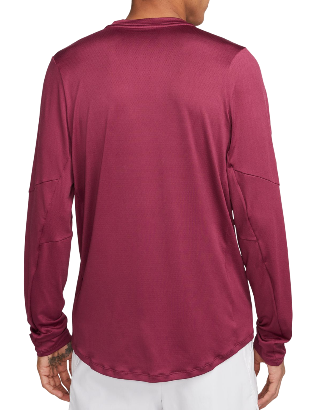 Футболка мужская теннисная теннисная Nike Dri-Fit Adventage Camisa - rosewood/white