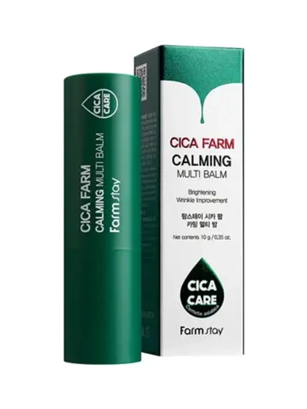 FARMSTAY - БАЛЬЗАМ ДЛЯ ЛИЦА С ЭКСТРАКТОМ ЦЕНТЕЛЛЫ CICA FARM CALMING MULTI BALM, 10 МЛ.
