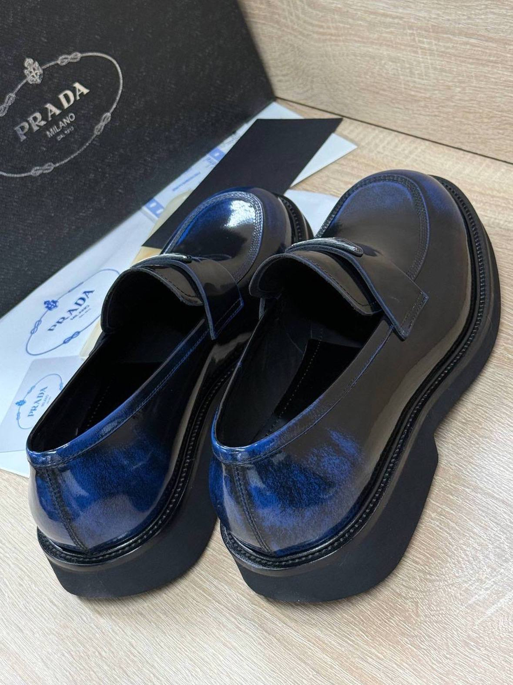 Лоферы Prada