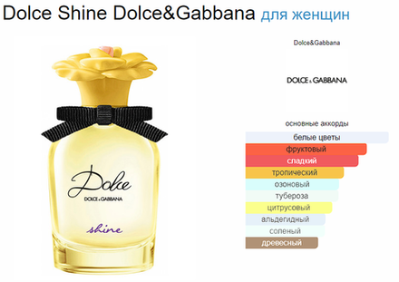 Dolce&Gabbana Dolce Shine 75 ml (duty free парфюмерия)