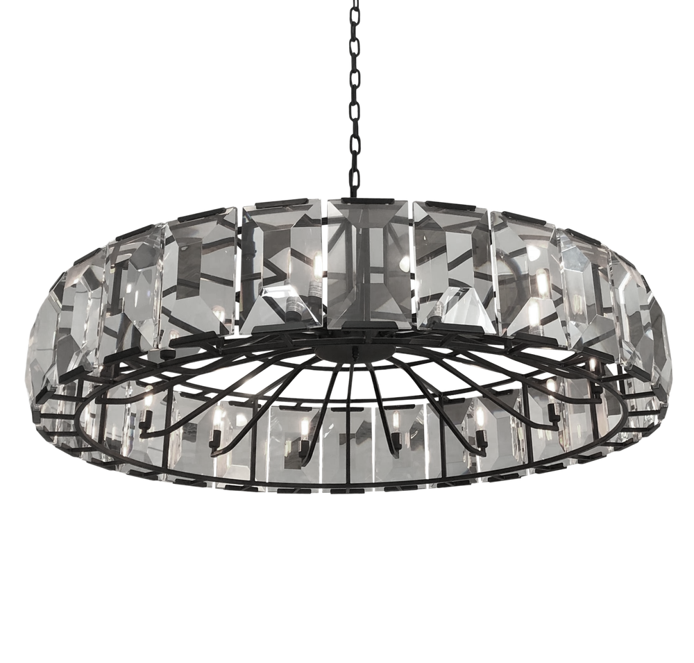 Pendant design lamp  Harlow Crystal Round by Restoration Hardware