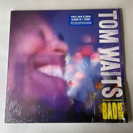 Винтажная виниловая пластинка LP Tom Waits Bad As Me (EU 2011) Винил и СД диск