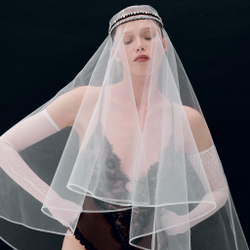 Фата круглая съемная