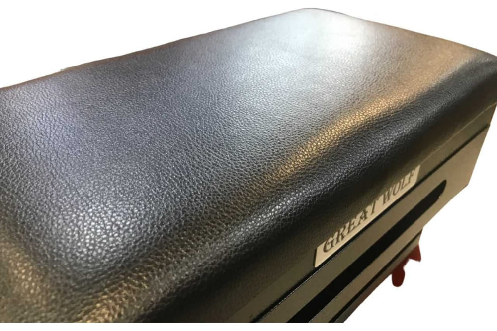 Подкатной ремонтный стул GWT-R1 Great Wolf (красный)