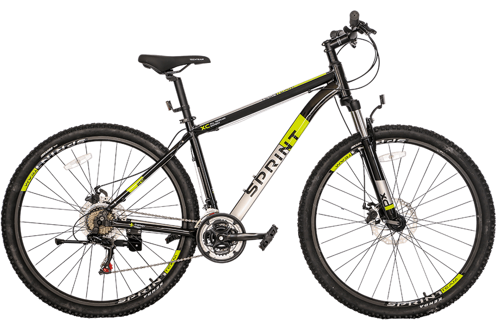 Велосипед TechTeam Sprint 29"х21" зелёный 2022