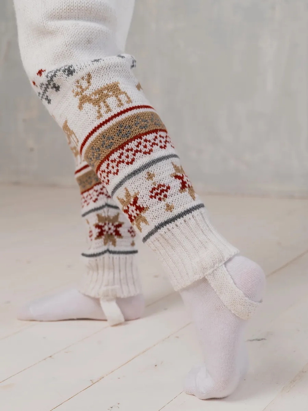 Рейтузы вязаные с орнаментом