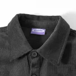 Рубашка Ymkashix Velvet Button угольная