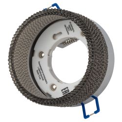 Встраиваемый светильник под лампу GX53 ЭРА DK97 CH/BK хром черный | Встраиваемые светильники Для ламп GX53