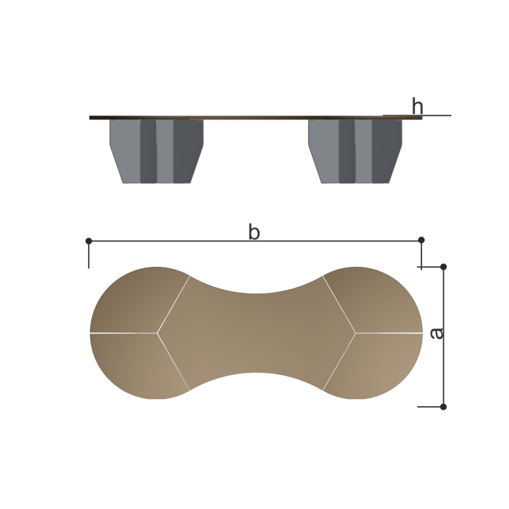 Скамья Romana 302.33.00