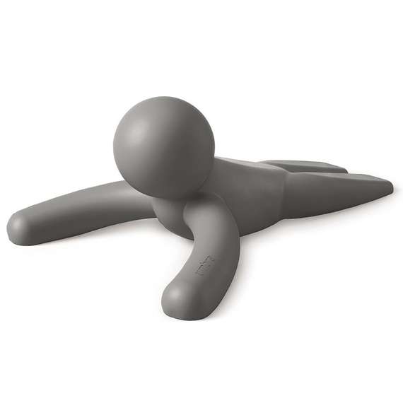 Набор дверных стопперов buddy, серый, 2 шт.