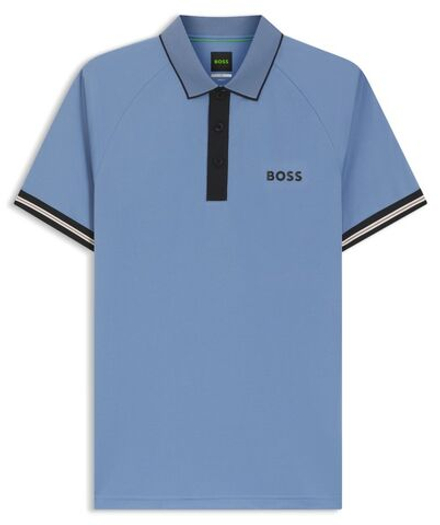 Теннисное поло BOSS TOC Serve Polo - light/pastel blue