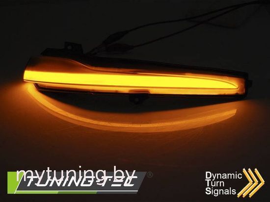 Указатели поворота SMOKE LED в зеркала для Mercedes C W205
