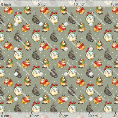 Котики новогодние by Lena_kovart 625 DPI