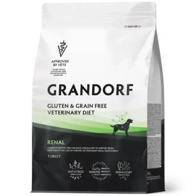 Grandorf RENAL, Gluten & Grain Free, Veterinary Diet (Turkey)