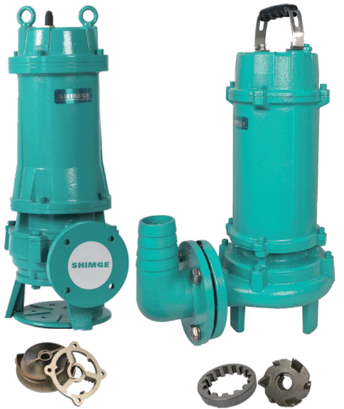 Погружной дренажный насос серии WQ-QG, Shimge