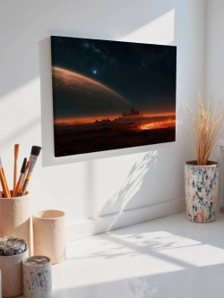 Картина на стену 40 X 50 Космический пейзаж