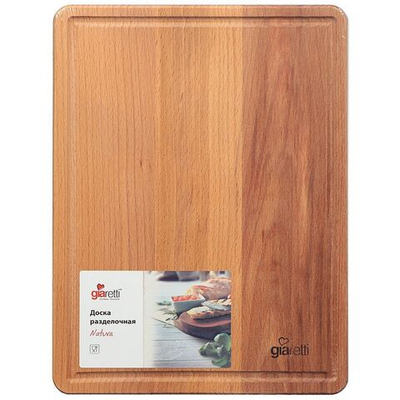 Доска разделочная дерево, 32х24х1.5 см, прямоуг, Rosemary, Natura, SE1051