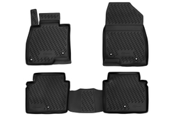 Коврики в салон для MAZDA 6 (III, IIIr) GJ, 2012-2018, седан 4 шт. (Повышенная устойчивость, повышенная износосто FORMAT.CARMZD00025H