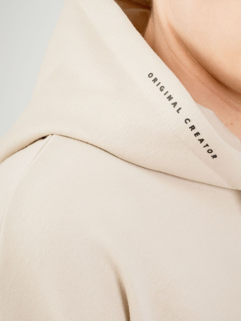 Худи мужское ORIGINAL CREATOR ERROR_404 HOODIE, Молочный