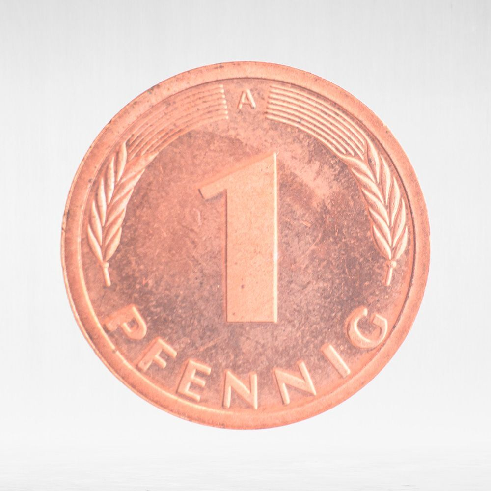 Germany, 1 Pfennig, 2001, (Berlin Mint - "A"), XF