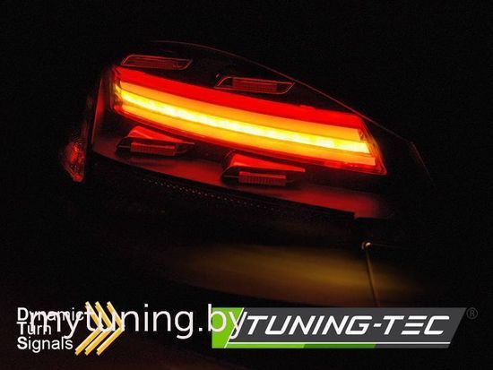 Задние фонари для Porsche Boxster 987 / Cayman 987 (09-12) LED динамические черные светлые