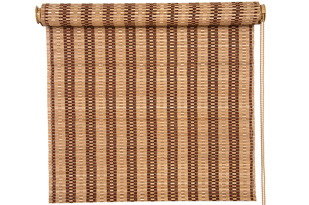 Рулонная штора бамбуковая на трубе 8007