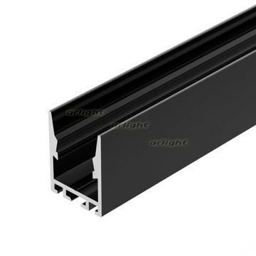 Подвесной/накладной профиль 2м 032856 чёрный PDS-ZM-COMFY-2000 ANOD BLACK Arlight