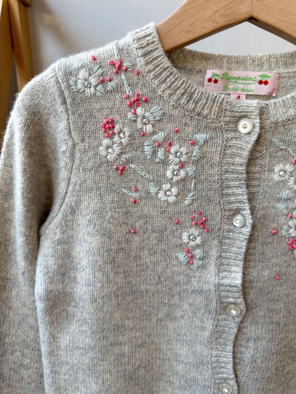 Шерстяной кардиган Bonpoint, 104