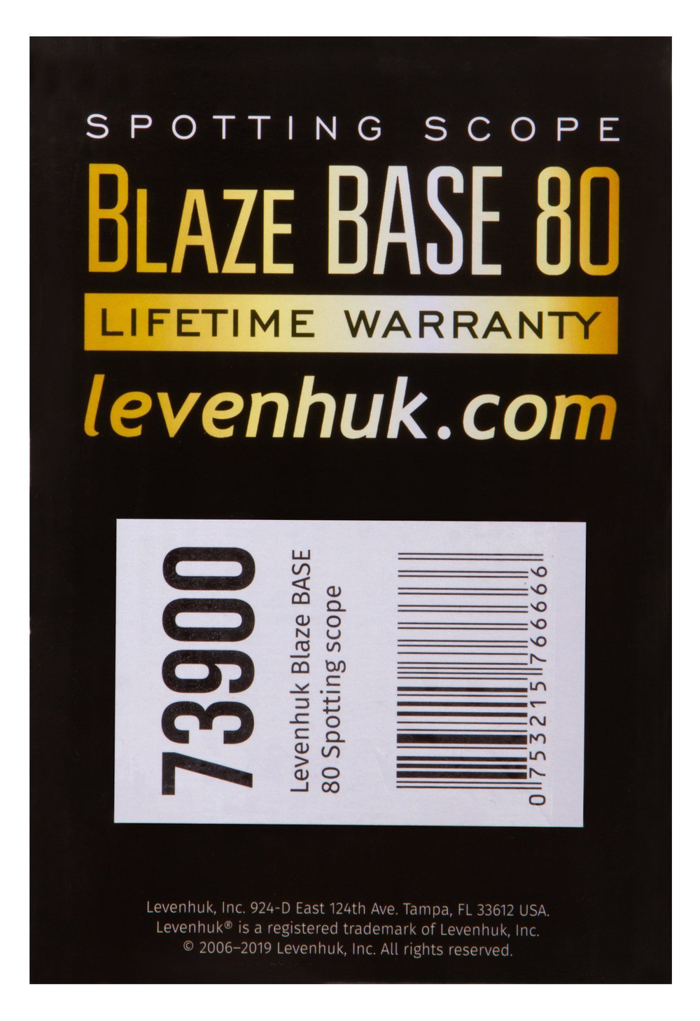 Зрительная труба Levenhuk Blaze BASE 80