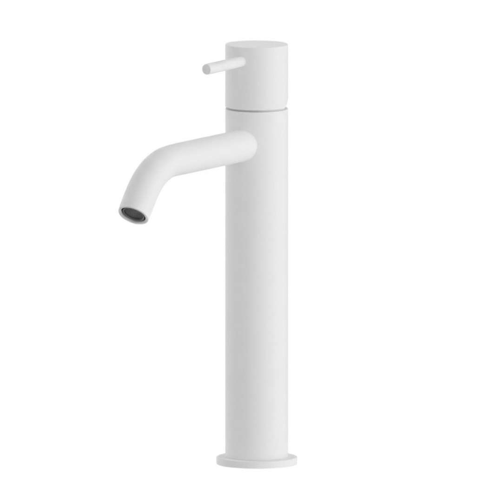 Смеситель для раковины HAPA C35 высокий (цвет - белый матовый WM) C35.0004.WM