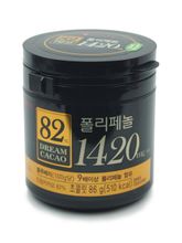 Lotte Dream Cacao Горький шоколад в кубиках 82% 86 г 6 шт
