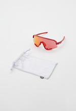 Спортивные очки с диоптриями 100% SLENDALE Campari Translucent Red - HiPER Fire Red Mirror Lens