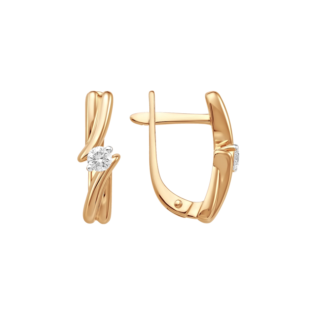 Серьги из золота 585 пробы