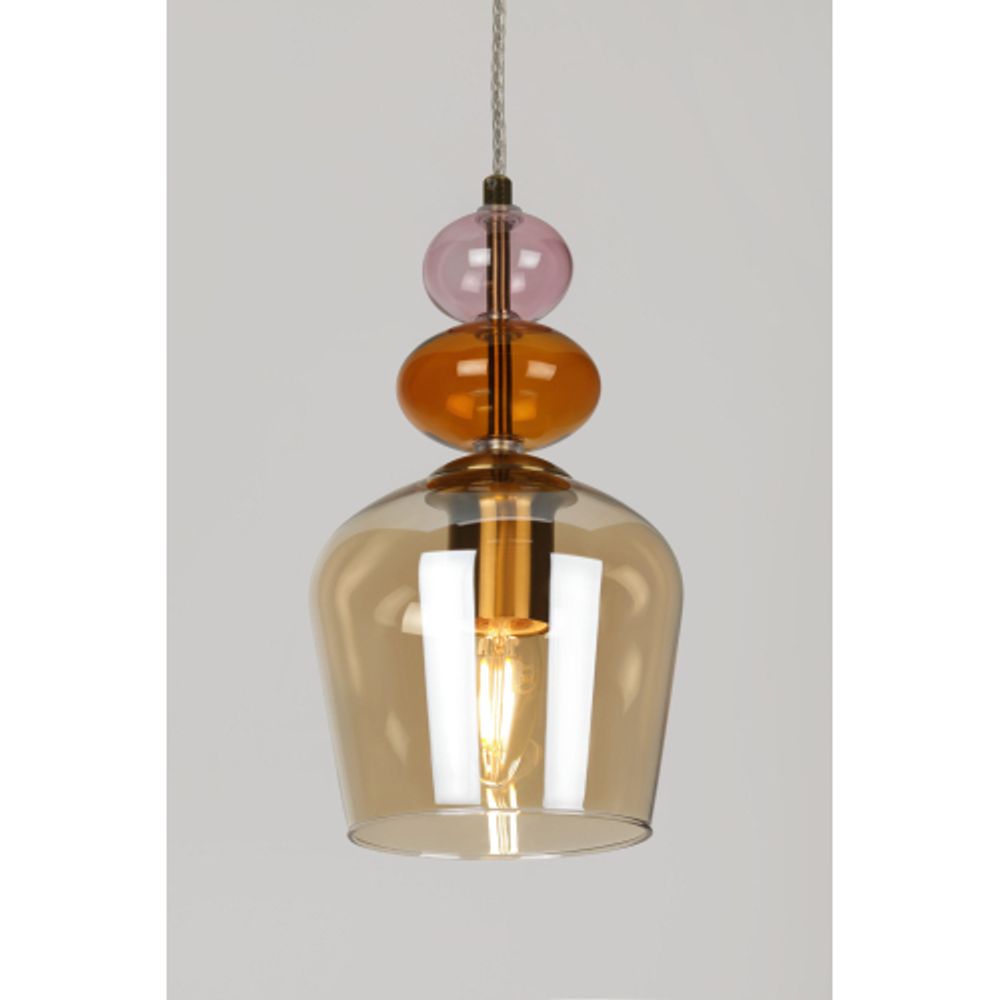 Светильник подвесной (подвес) Rivoli Corina 4114-201 1 х Е27 40 Вт дизайн | Rivoli