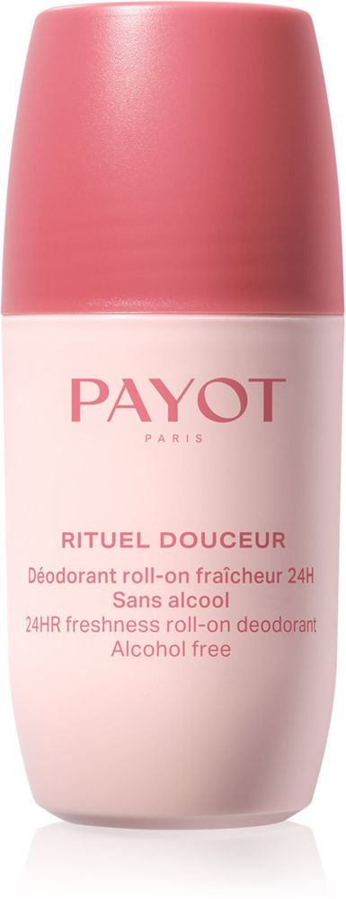 Payot Rituel Douceur 24HR Freshness Roll-On Deodorant Alcohol Free бесспиртовой роликовый дезодорант