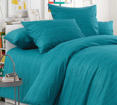 Постельное белье перкаль 2,0 спальный с Евро Малахит
