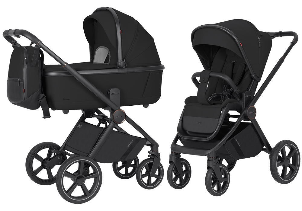 Коляска Carrello Ultimo CRL-6528 2025 2 в 1 Sable Black