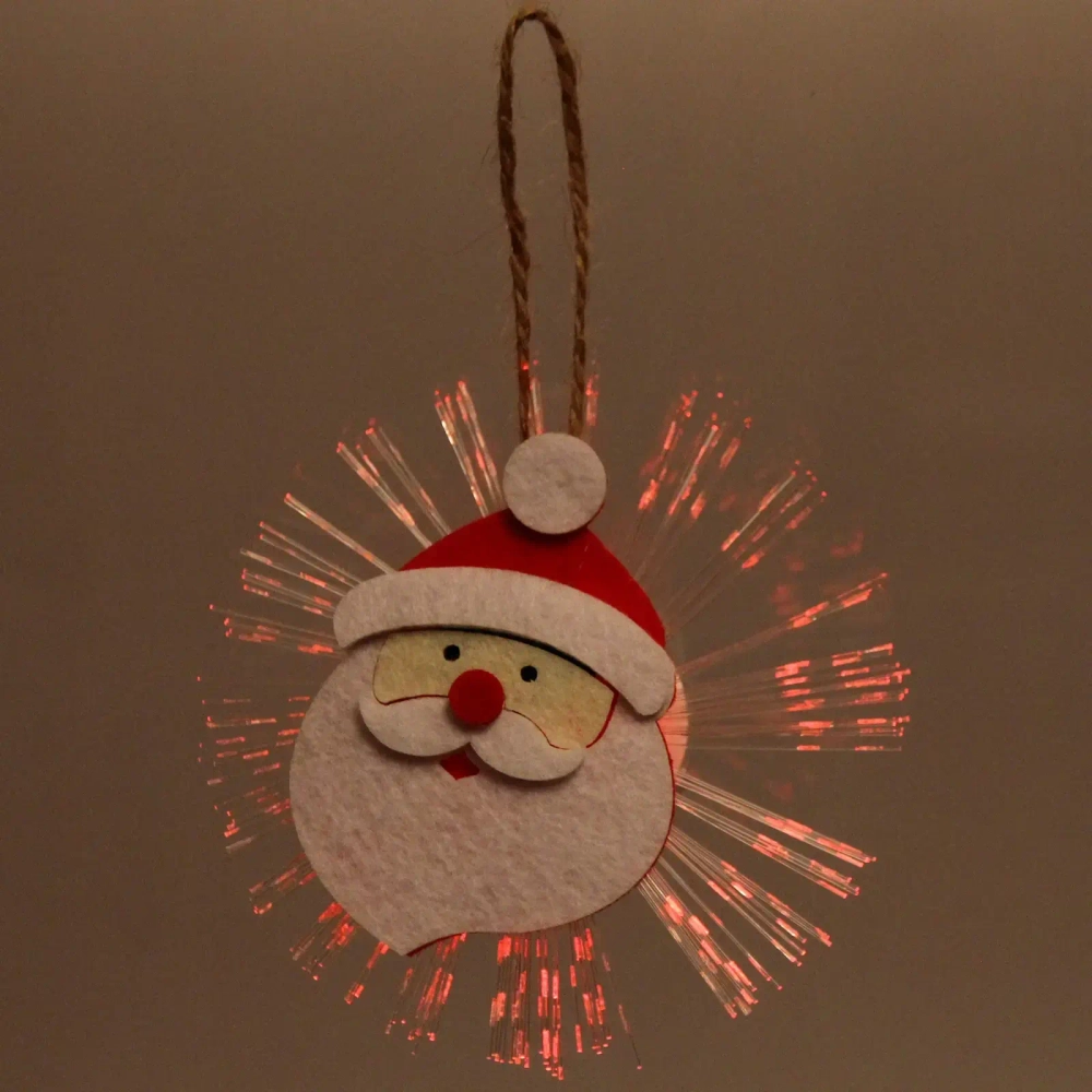 Сувенир с подсветкой «Дед Мороз в колпачке» 10 см