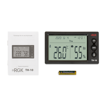 Цифровой термогигрометр RGK TH-10 776356